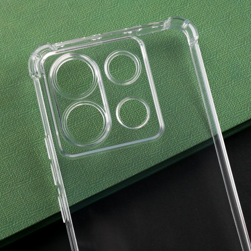 Clear Soft Silicone Phone Case for Motorola Edge 50 Neo Shockproof Protector Cover
