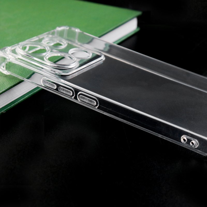 Clear Soft Silicone Phone Case for Motorola Edge 50 Neo Shockproof Protector Cover