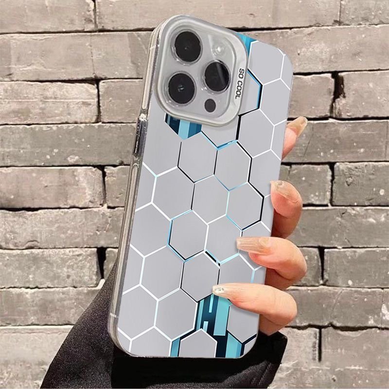 Factory Wholesale Silicone Tpu Uv Printing Football Club Logo Back Cover Waterproof Mobile Phone Case