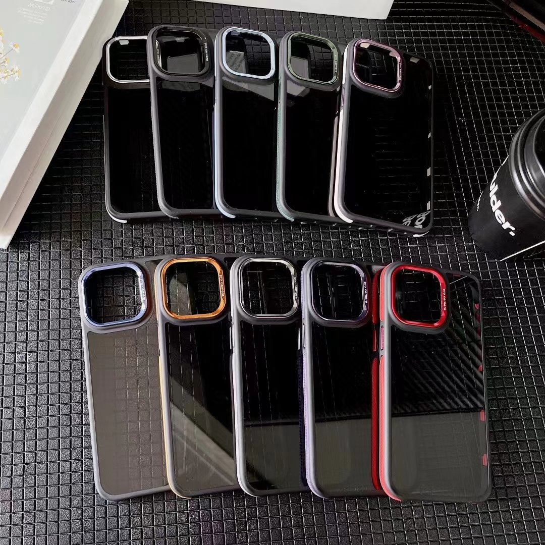 New Designer Clear TPU Acrylic Shockproof Fundas iPhones XR 11 12 13 14 16 15 Pro Max Promax Premium Business Mobile Phone Cases