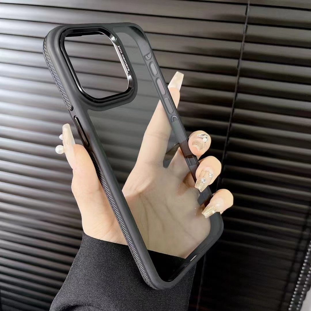 New Designer Clear TPU Acrylic Shockproof Fundas iPhones XR 11 12 13 14 16 15 Pro Max Promax Premium Business Mobile Phone Cases