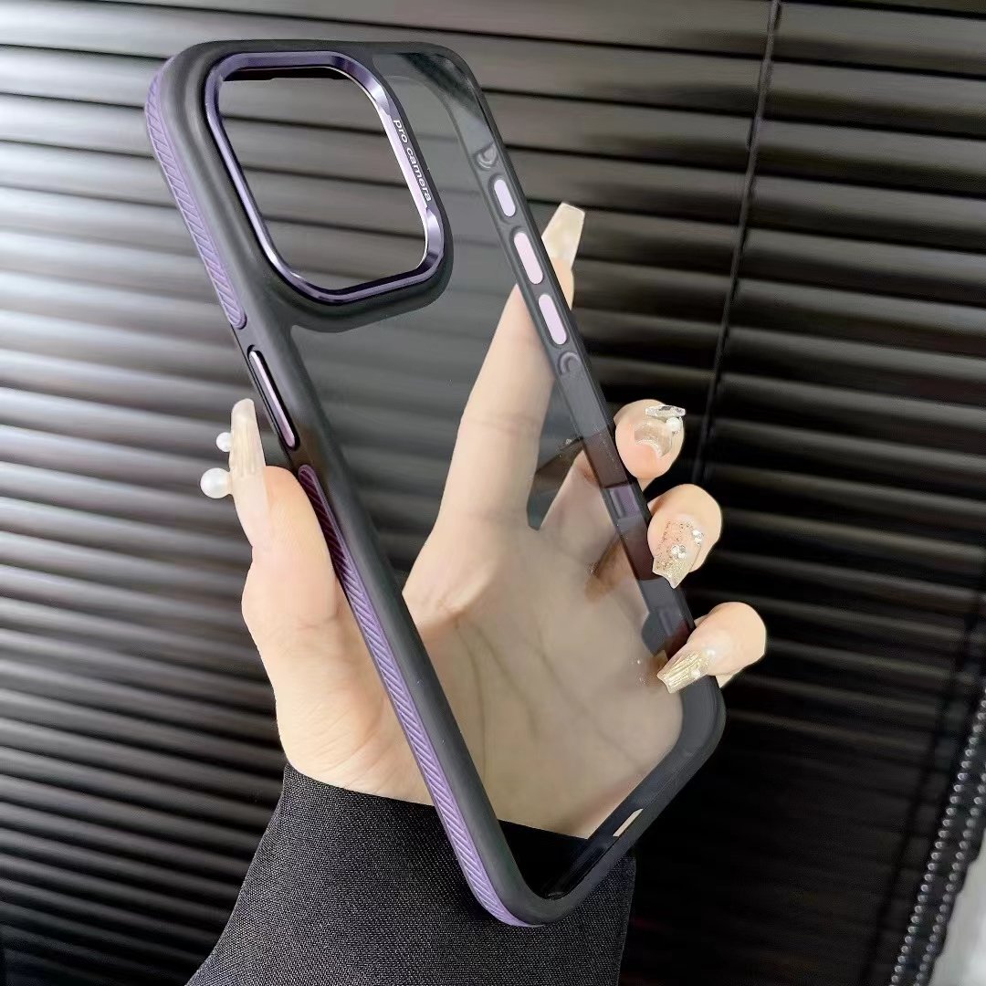 New Designer Clear TPU Acrylic Shockproof Fundas iPhones XR 11 12 13 14 16 15 Pro Max Promax Premium Business Mobile Phone Cases