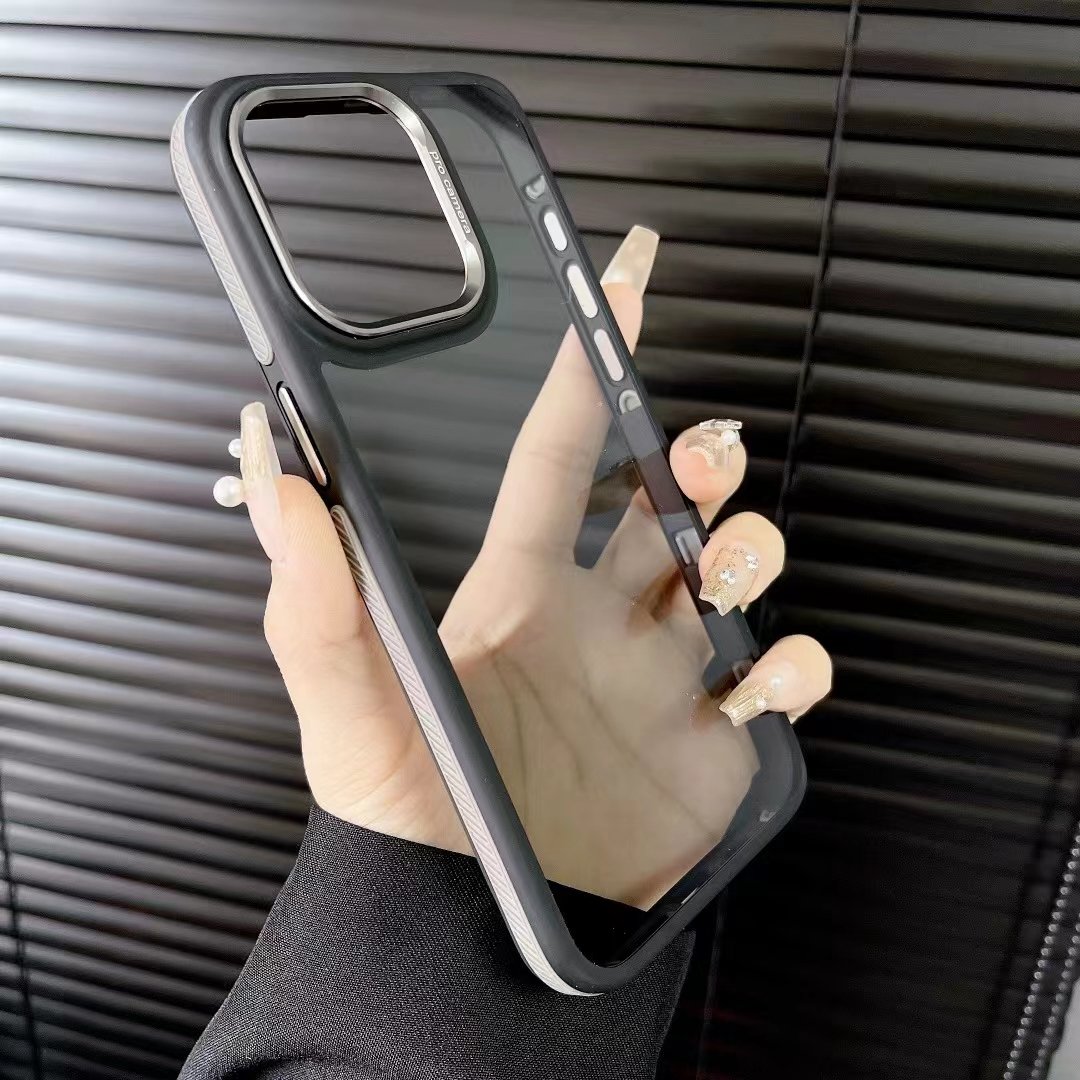 New Designer Clear TPU Acrylic Shockproof Fundas iPhones XR 11 12 13 14 16 15 Pro Max Promax Premium Business Mobile Phone Cases