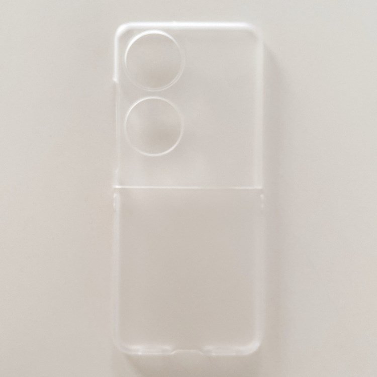 Thin Matte Finish Anti Fingerprint transparent case Back cover for Huawei P50 Pocket Mobile Phone Case