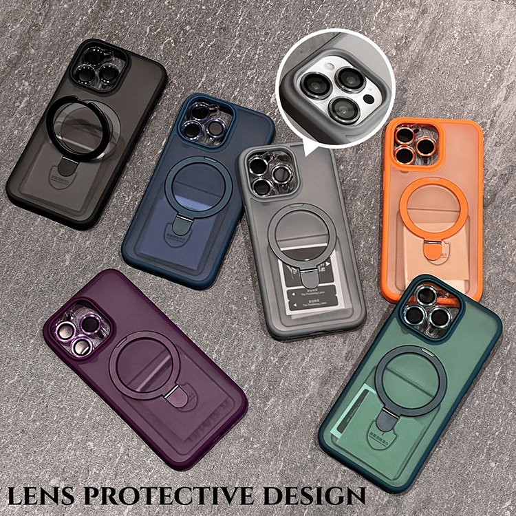 Fashion designer cases for iphone 14 15 16 pro frosted matte magnetic case with camera glass protector for iphone 16 pro max 16