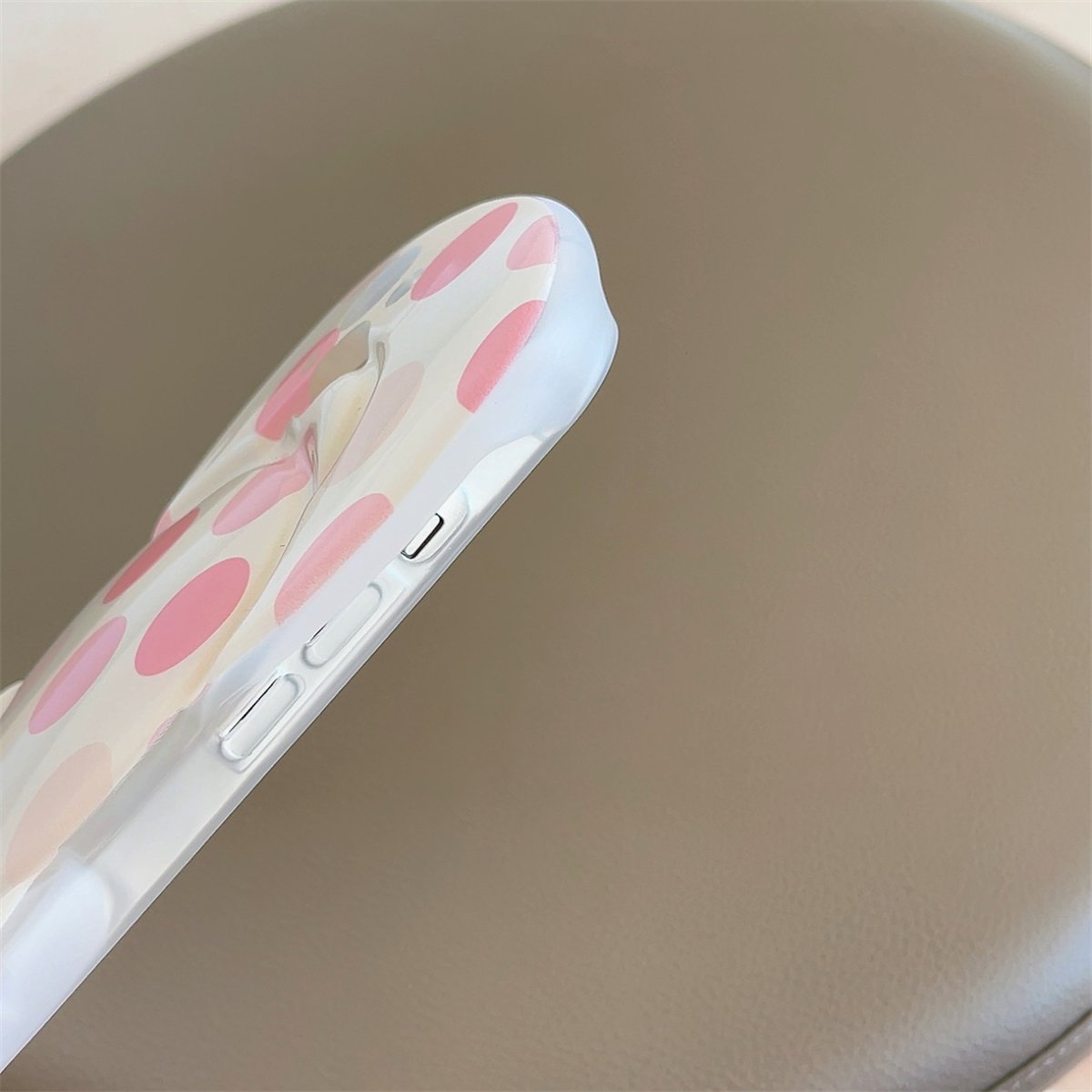 Wave point 3D Bow TPU Phone Case for iPhone X XR 11 12 13 14 15 16 Pro Max Plus Mini Targeted Mobile Phone Cover