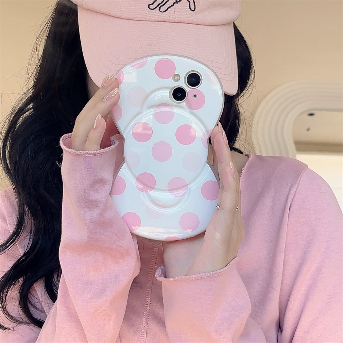 Wave point 3D Bow TPU Phone Case for iPhone X XR 11 12 13 14 15 16 Pro Max Plus Mini Targeted Mobile Phone Cover
