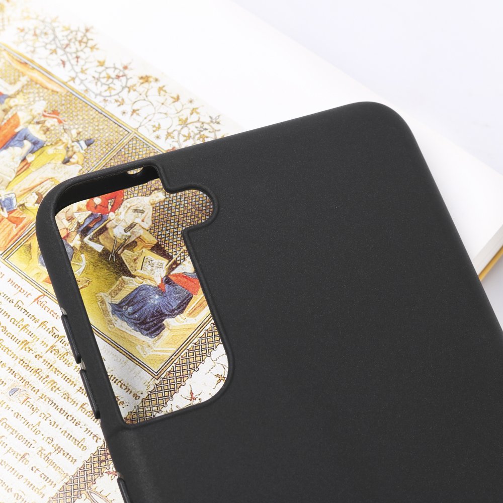 Matte Soft Silicone Phone Case For Samsung Galaxy S24 FE S23 Ultra S22 S21 S20 S10 Plus Soft TPU Shockproof Mobile Phone Cover