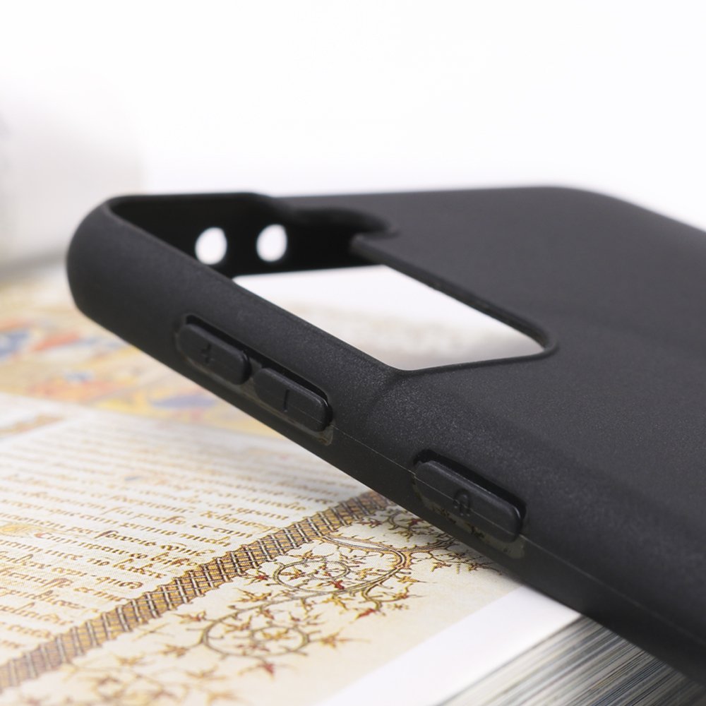 Matte Soft Silicone Phone Case For Samsung Galaxy S24 FE S23 Ultra S22 S21 S20 S10 Plus Soft TPU Shockproof Mobile Phone Cover