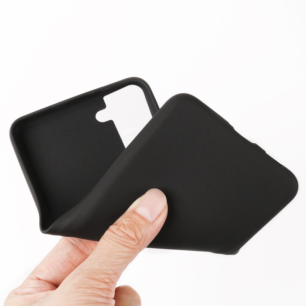 Matte Soft Silicone Phone Case For Samsung Galaxy S24 FE S23 Ultra S22 S21 S20 S10 Plus Soft TPU Shockproof Mobile Phone Cover