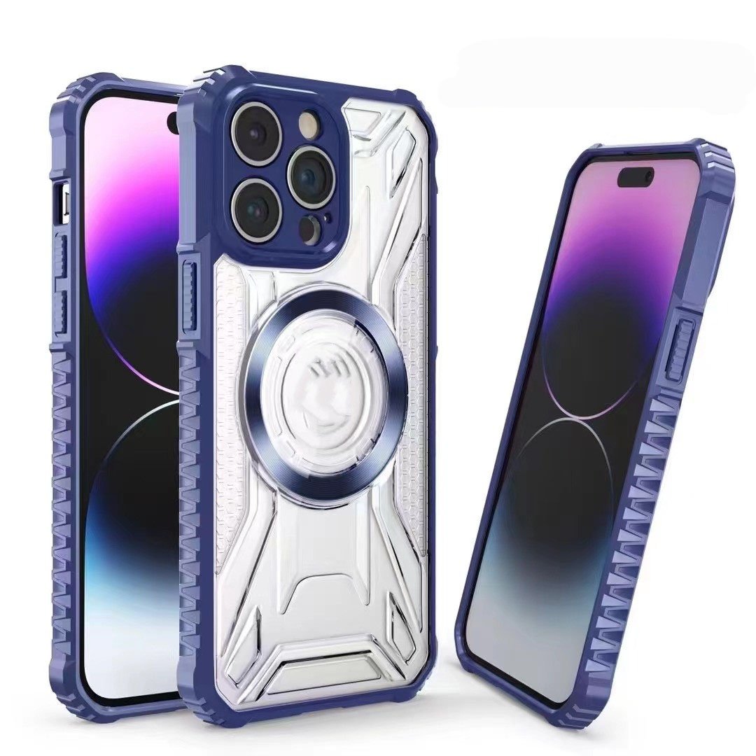 Ultra-Thin Anti-Fall Luxury Mobile Phone Case for iPhone 16 PRO MAX Stand and Phone Holder Function Compatible