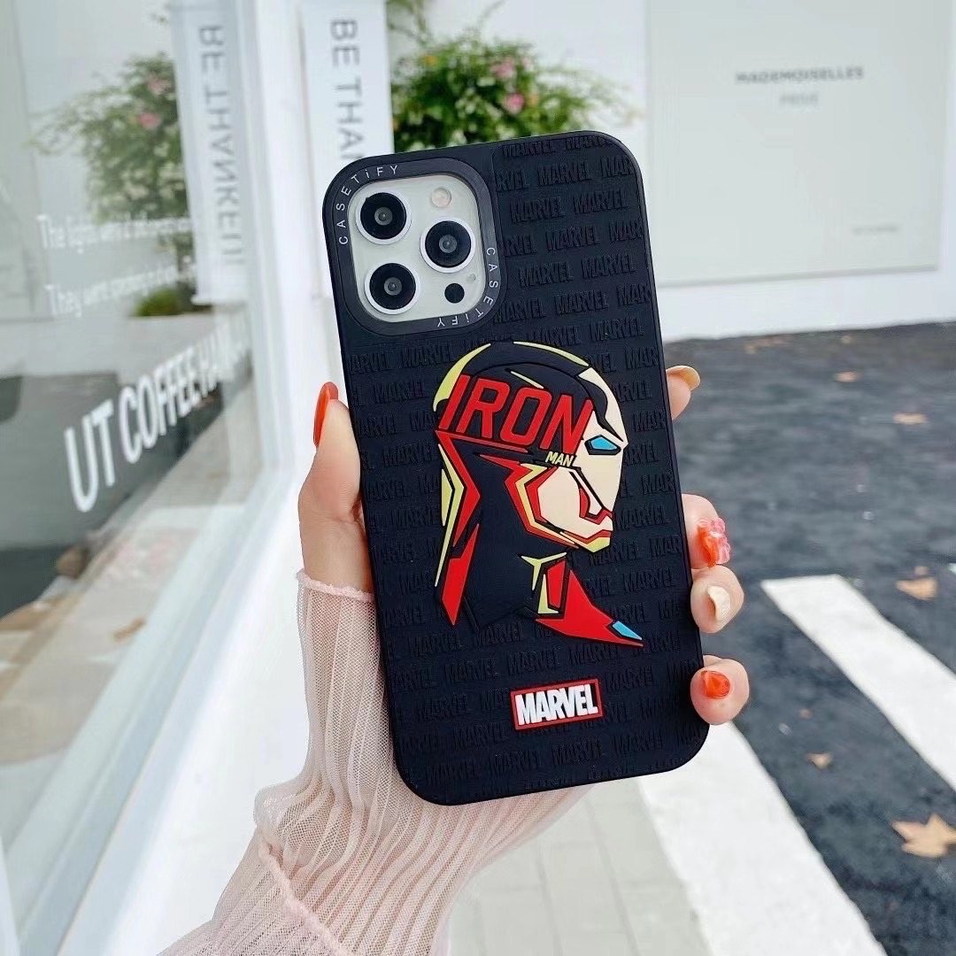 Fashion 3d Silicone Brand Phone Cases Custom Luxury Designer Xr Xs 11 12 13 14 Pro Max Cell Cover For iPhone Phone Case