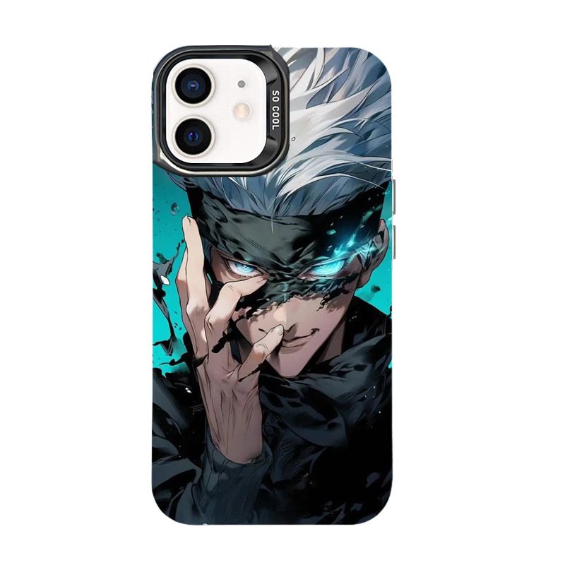 Fashion Anime Manga Kaisen Jujutsu Print Cartoon Mobile Phone Case Back Cover For iPhone XS XR 11 12 13 14 15 pro max