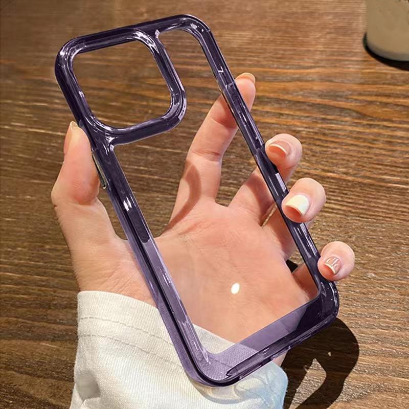 Wholesale Shockproof Clear Hard Acrylic Camera Protective Transparent Cover Case For iPhone 16 15 Pro 14 13 11 12 Pro Max XR XS
