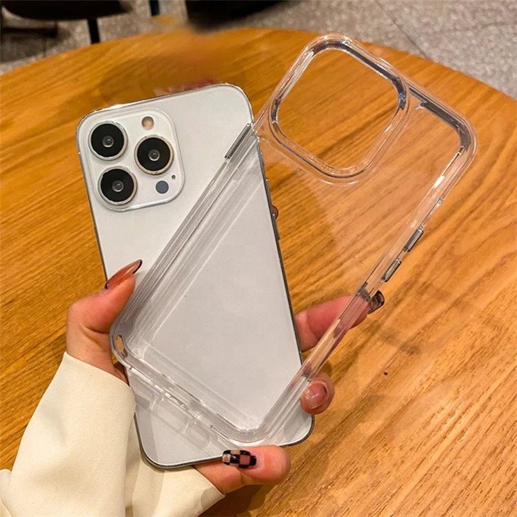 Wholesale Shockproof Clear Hard Acrylic Camera Protective Transparent Cover Case For iPhone 16 15 Pro 14 13 11 12 Pro Max XR XS
