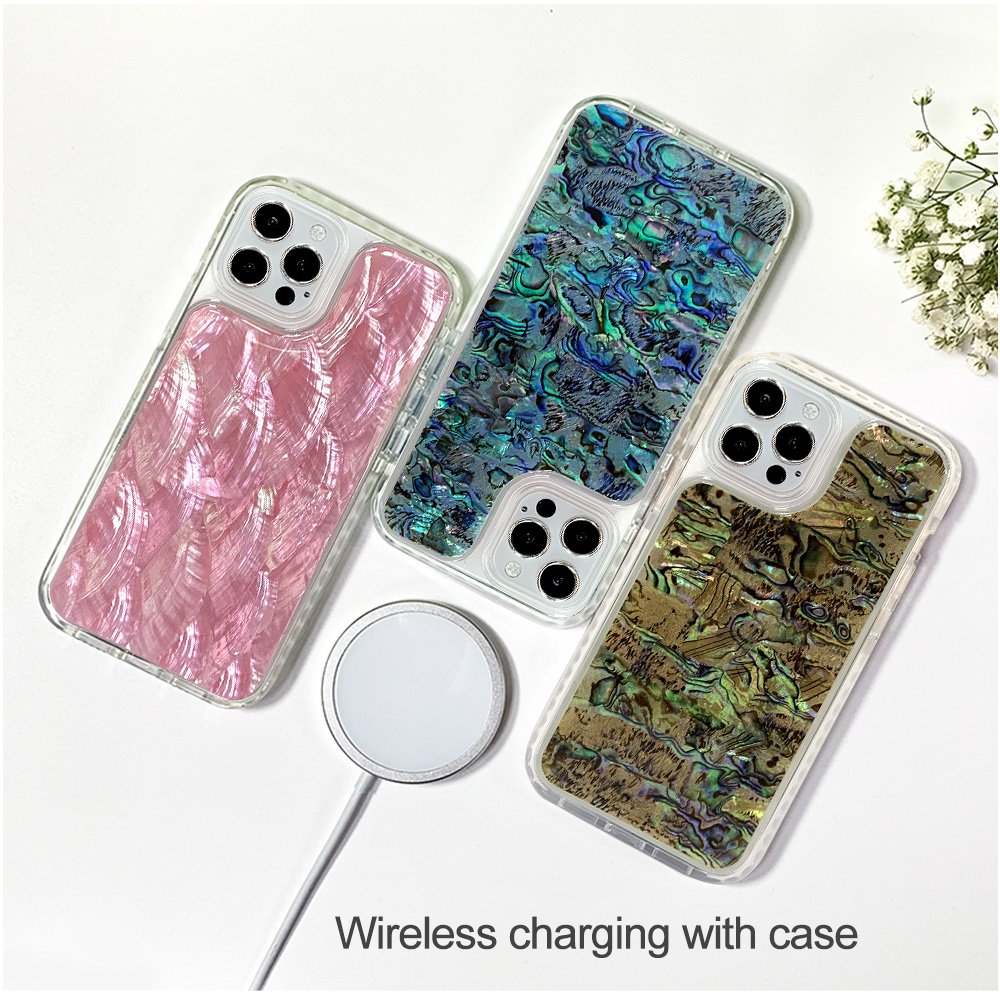 2024 Wholesale Custom Waterproof Carbon Fiber tpu pc tpe abalone shell Mobile Phone Back Covers Case For Iphone 13 12 Pro max