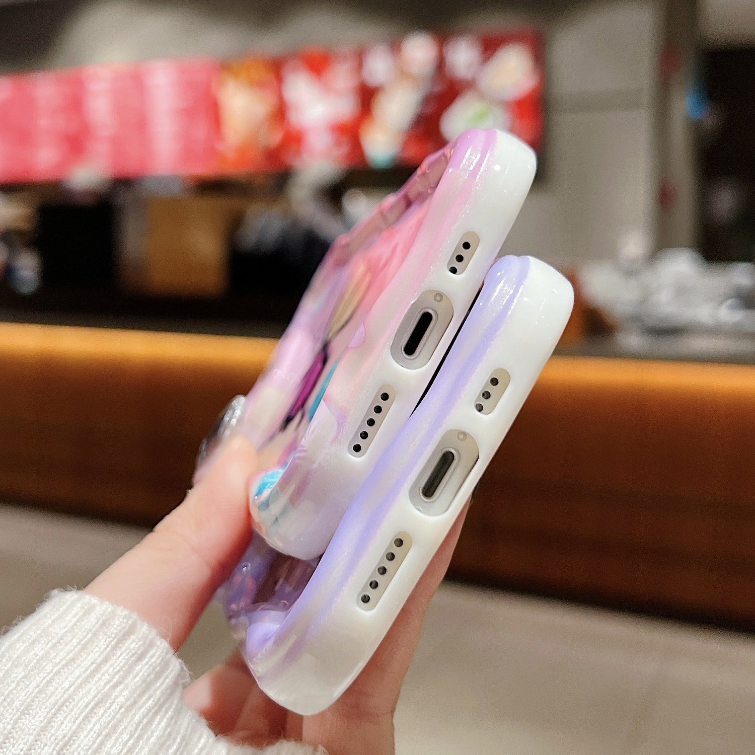 Flower Butterfly love pattern soft shockproof Mobile Phone Case For iphone 16 15 14 13 12 11 Pro Max