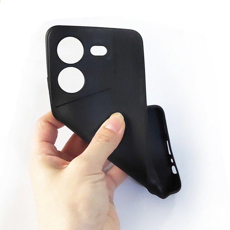 Protection Case For Tecno Camon 30 Premier Pro Pova 6 Neo Pro Camon 20 Pro Full Frosted Black Material Soft TPU Shockproof