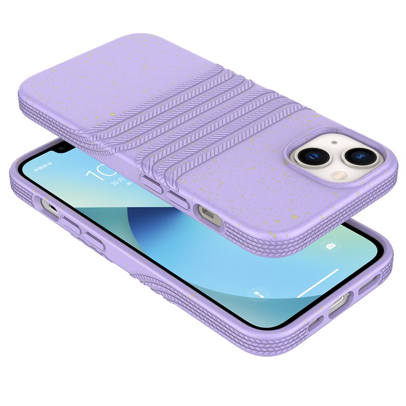 Custom Full Biodegradable Organic Wheat Straw Mobile Phone Case Plastic Free For iPhone 14 13 12 11 XS Pro Max Plus Samsung S22