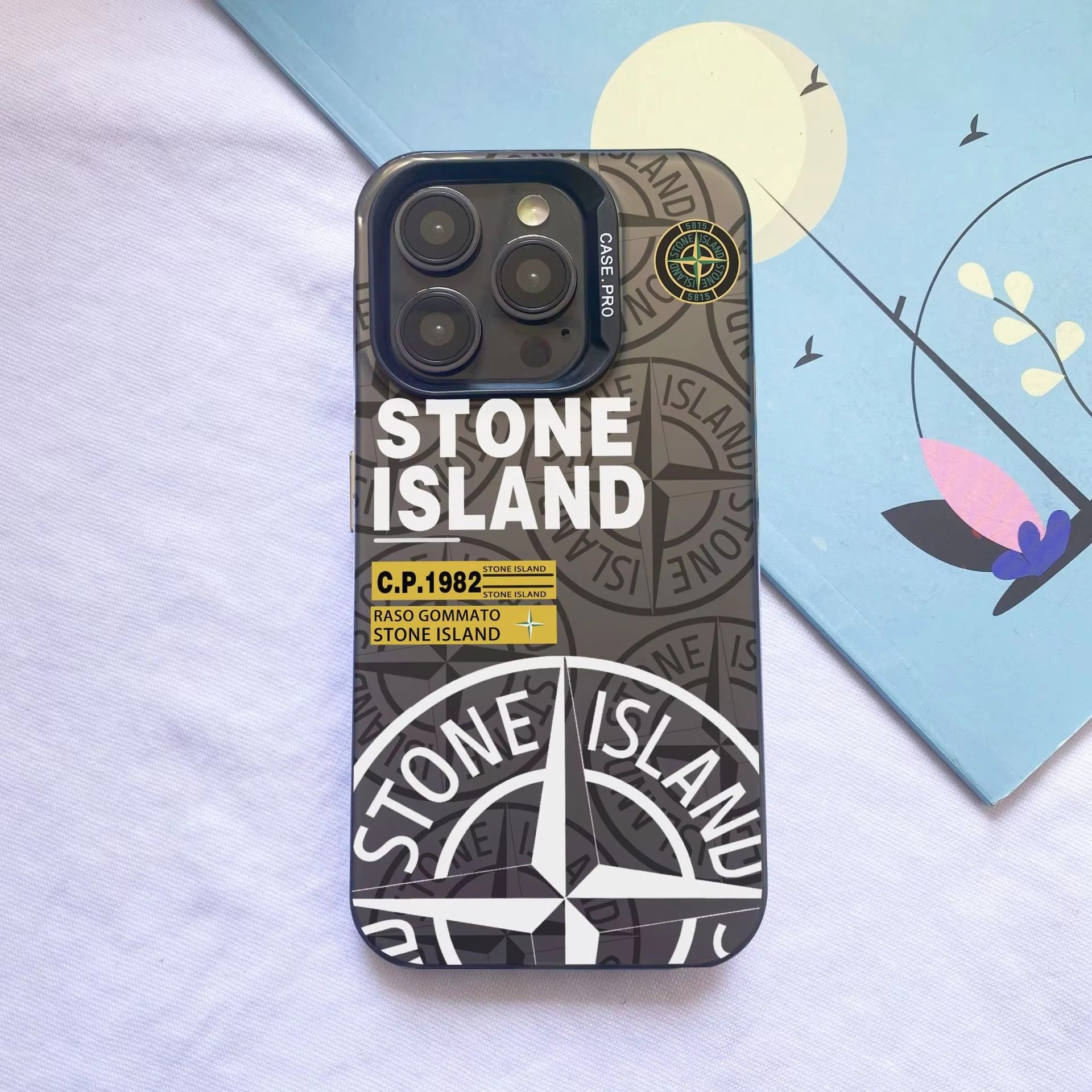 Stylish Mobile Phone Accessories For iPhone 12 13 Mini Stone Iceland IMD Personalized Trend Case