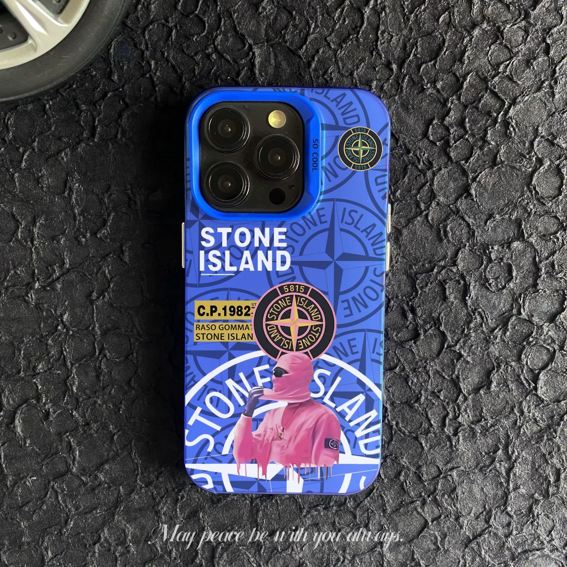 Stylish Mobile Phone Accessories For iPhone 12 13 Mini Stone Iceland IMD Personalized Trend Case