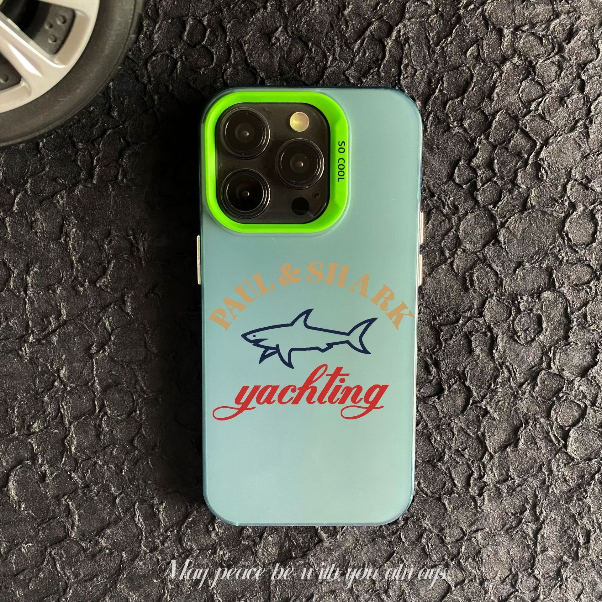 Stylish Mobile Phone Accessories For iPhone 12 13 Mini Stone Iceland IMD Personalized Trend Case