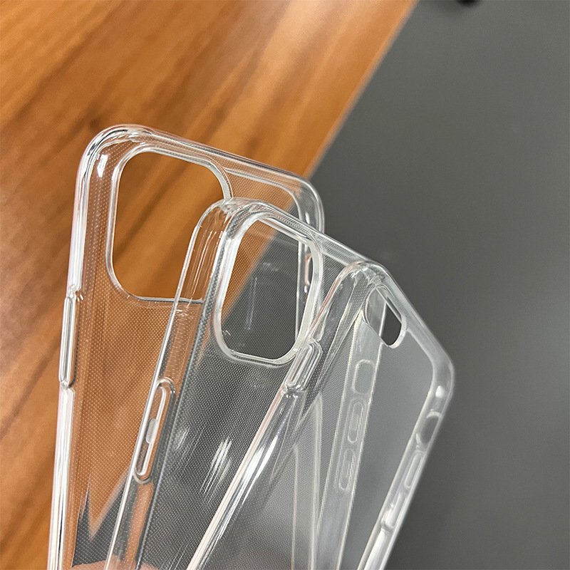 1.5mm Anti Scratch Ultra Clear Soft tpu Mobile Phone Case Cover for iphone