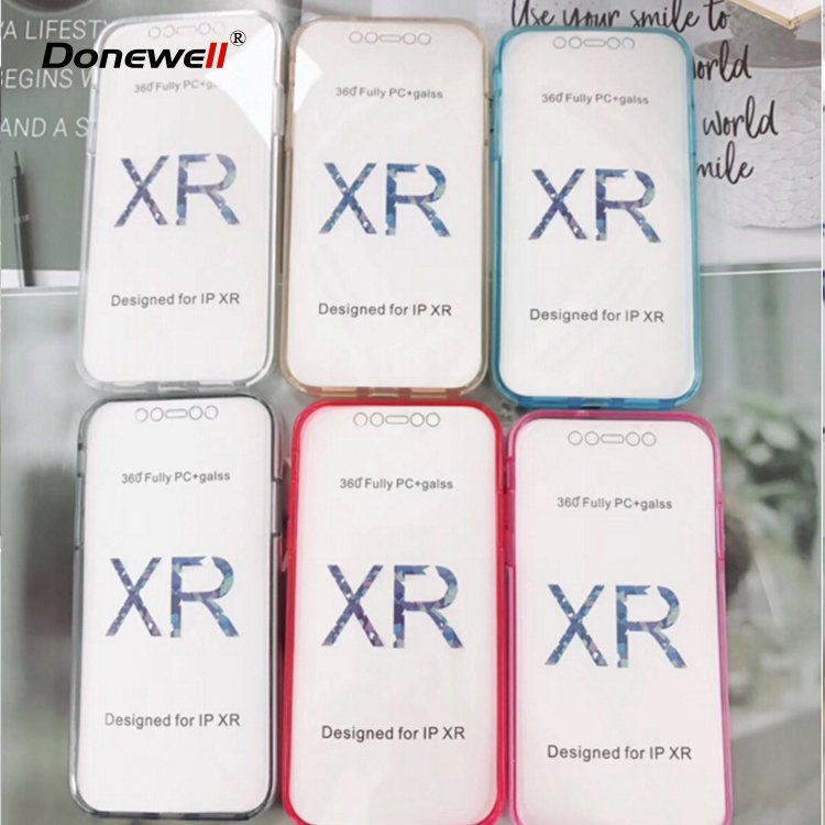 2019 New Arrival Shockproof 360 degree full cover cell phone case For iPhone 8 X XR XS Max Case Cover