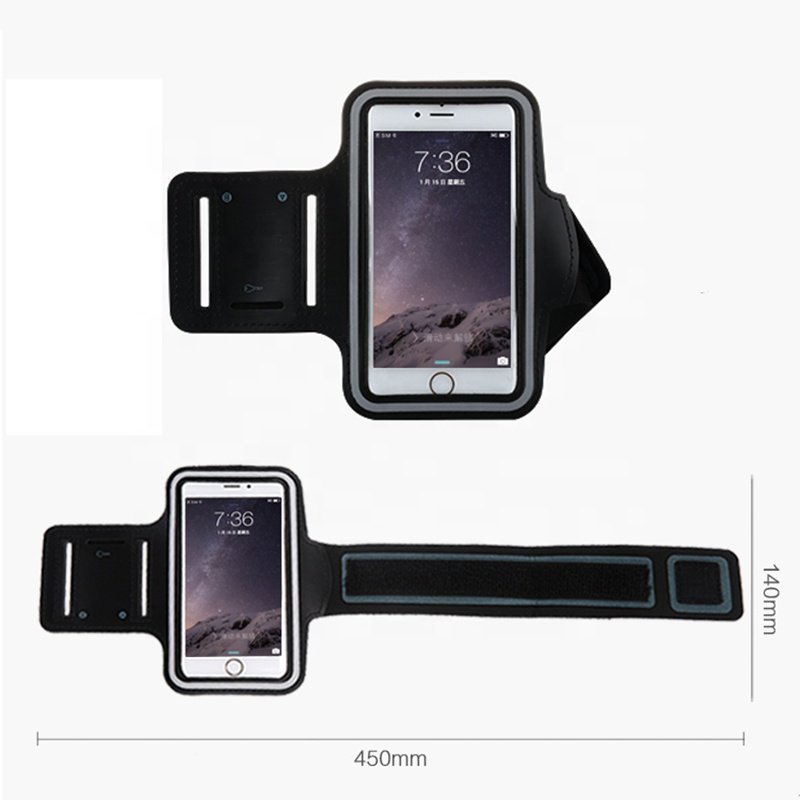 Promotional gift shenzhen PVC 100% waterproof Sport Armband Mobile Phone Case bag Arm band holder for iphone for samsung