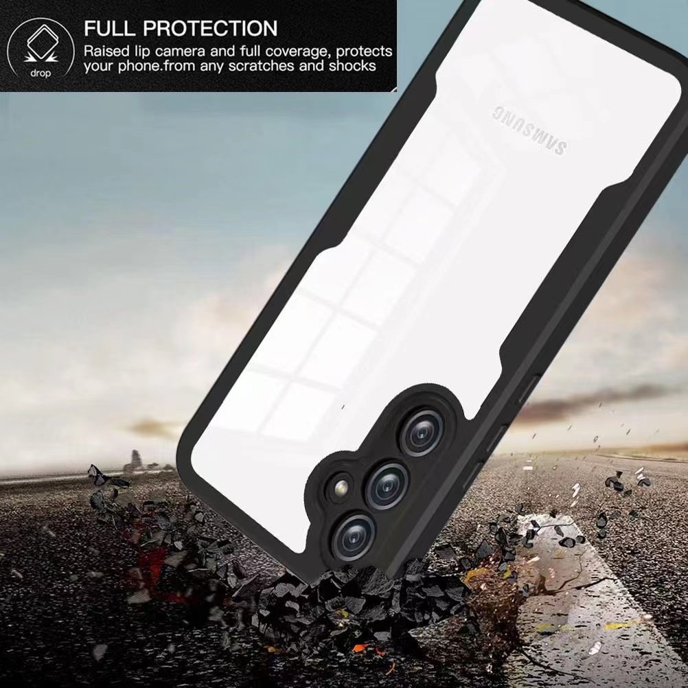 Hot Sale 2 in 1 Camera Protection Mobile Phone Case Cover Screen Protector for Samsung Galaxy S23 S24 Plus Ultra
