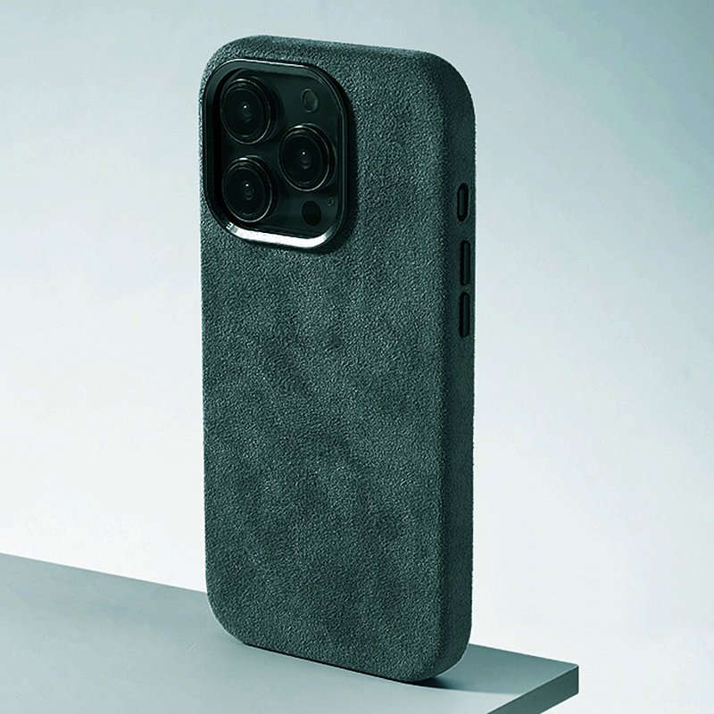 Luxury Business Style Suede Leather Magnetic Phone Case For iPhone 15 14 Pro Max 13 12