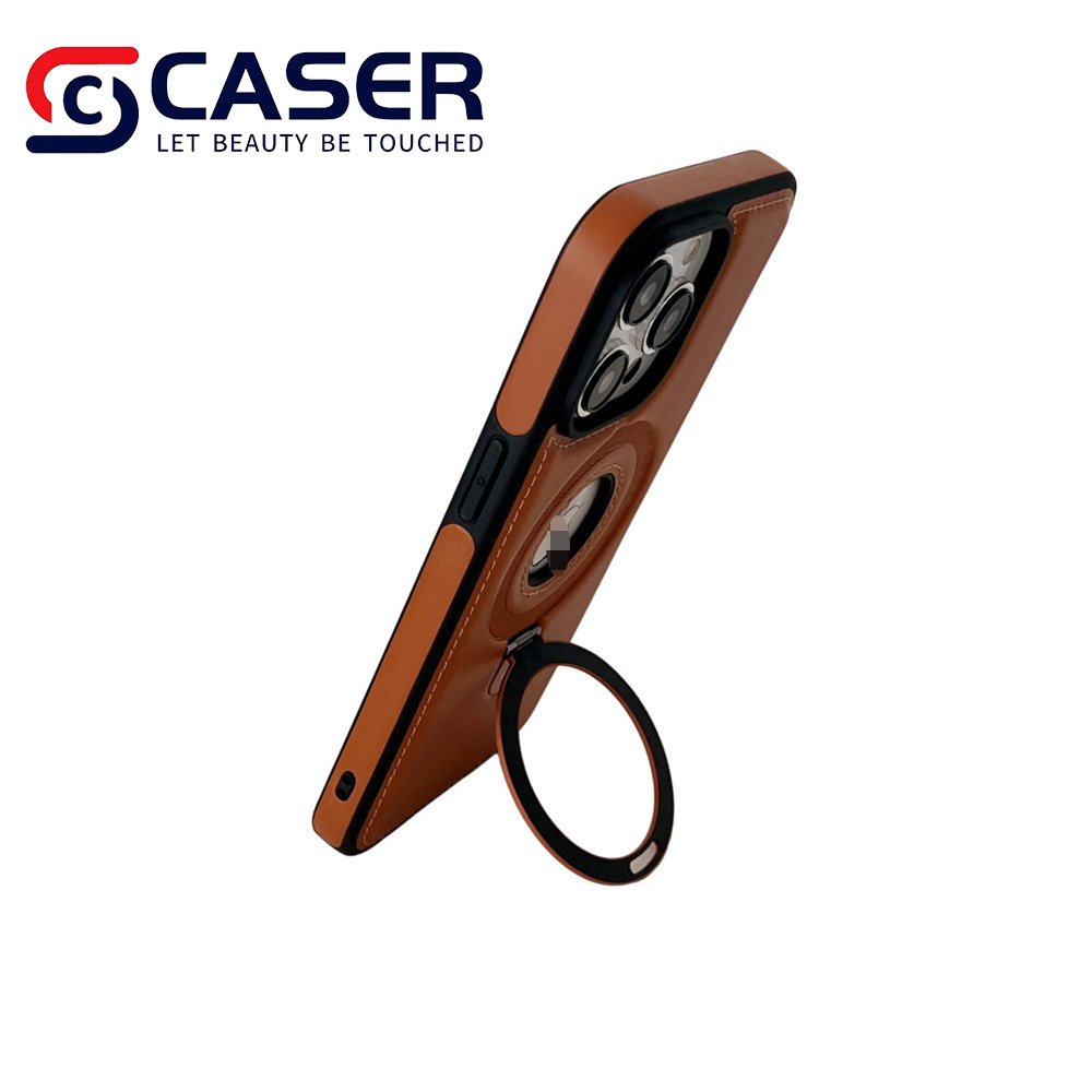 New Business Cortex Magnetic Suction Bracket Mobile Phone Case All Inclusive Wireless Charge Phone Cases For Iphone 13 15promax