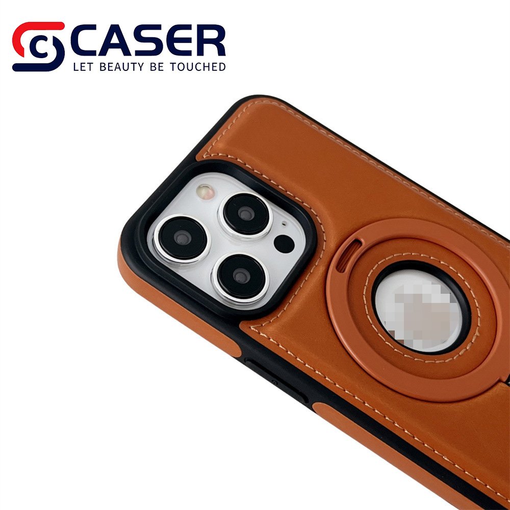 New Business Cortex Magnetic Suction Bracket Mobile Phone Case All Inclusive Wireless Charge Phone Cases For Iphone 13 15promax