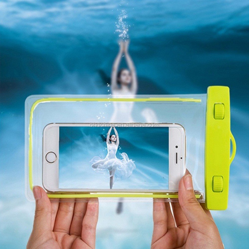 Wholesale PVC phone waterproof bag travel bag Swimming bag for phone accessories mobile