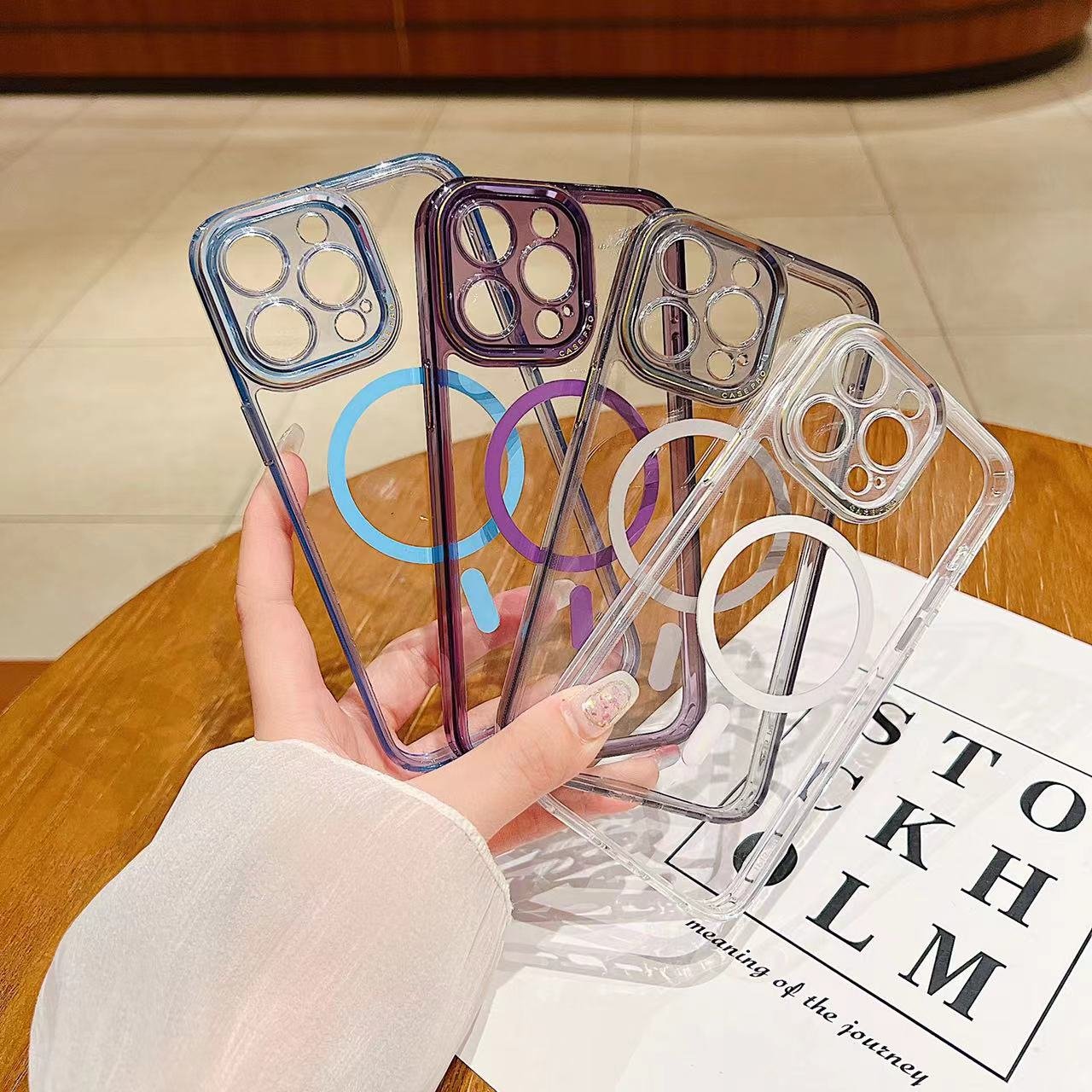 Cell Phone Cover For IPhone 16 pro Hybrid TPU PC Camera Protection Mobile Phone Case For IPhone 15 pro max