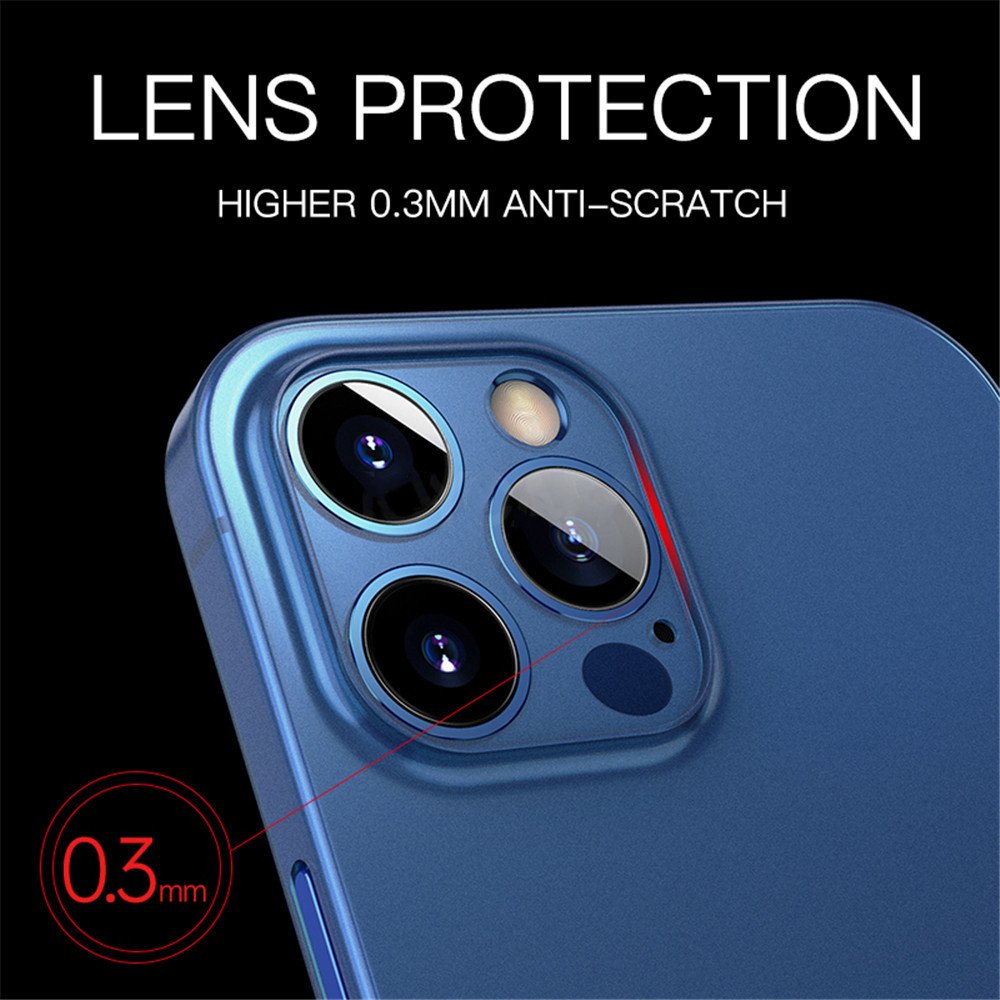 Ultra Thin PP Mobile Phone Case for iPhone 13 14 15 Frosted Back Cover Thin Matte PP Lens Cover Case for iPhone 16 PP Slim Case