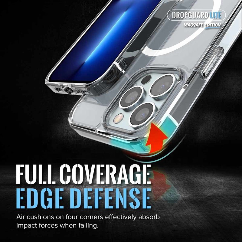 Hot Sell Phone Charger Case Transparent Magnetic Protection Phone Case For iPhone 12 13 14 15 Pro Max