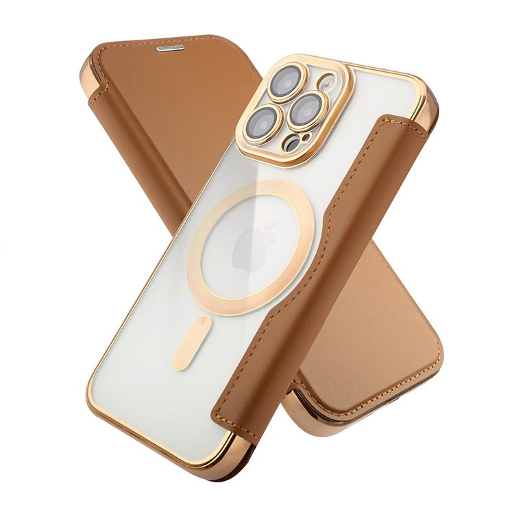 Luxury premium PU leather Flip Cover TPU phone case with Wallet Card Holder Magnetic safe funda case for iPhone 16 15 Pro Max