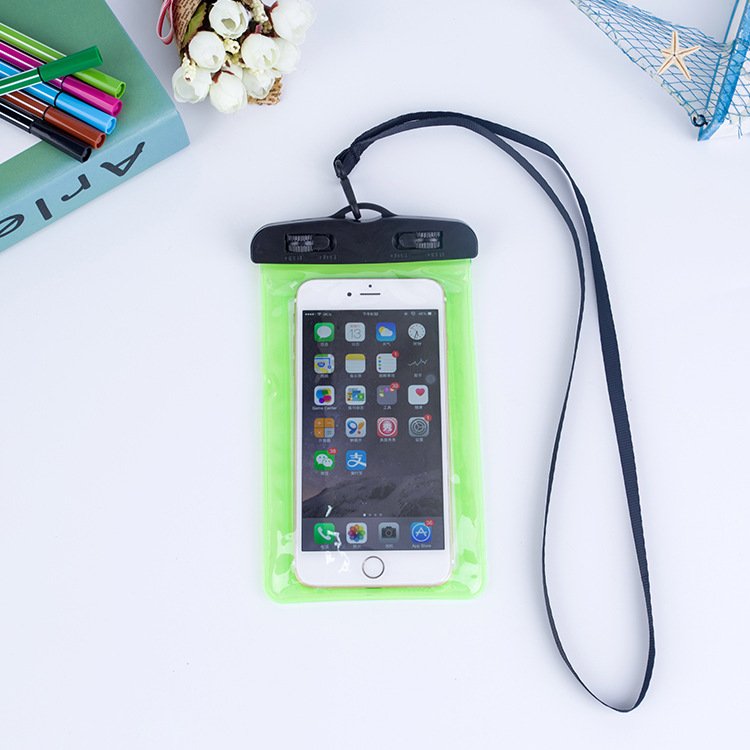 PVC Mobile Phone Cases WaterProof Bag Clear Pouch Case Waterproof Cell Phone Bag With Lanyard