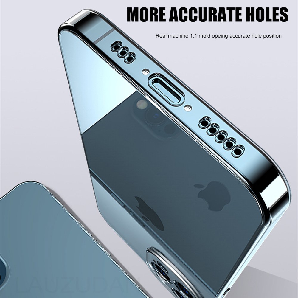 Clear Case for iPhone 15 16 Pro Max 14 13 12 11 Pro XR X XS Max 13 Mini Soft Silicon Case Cover For iphone 7 8 SE 2 6 6S 5