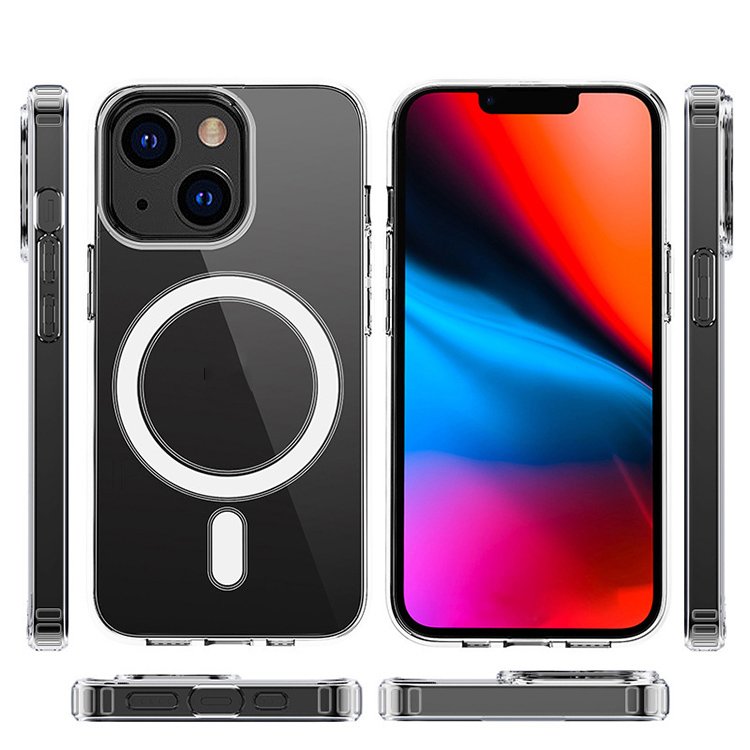 For iPhone 15 funda protector magnet for iPhone 15 clear magnetic case best seller for magnetic iphone 15 pro clear phone case