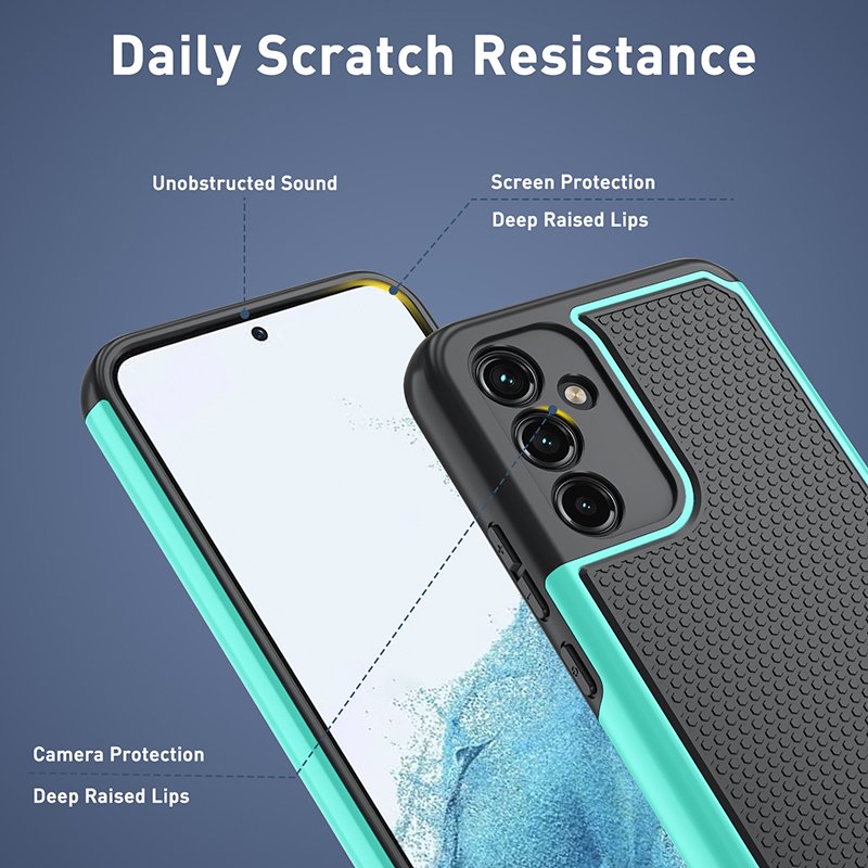 New Trending Products Mobile Phone Cases Shockproof TPU+Silicone Phone Case for Samsung A54 phone accessories