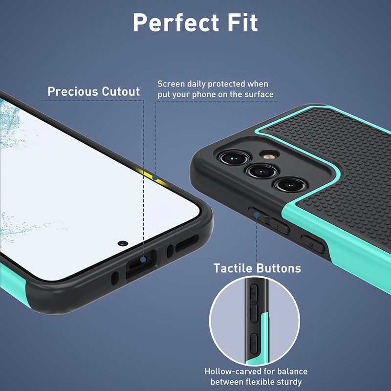 New Trending Products Mobile Phone Cases Shockproof TPU+Silicone Phone Case for Samsung A54 phone accessories