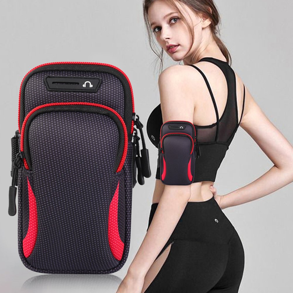 Waterproof Armband Sport Phone Case For Running Arm Phone Holder Sports Mobile Bag Hand Running Fitness Pouch Under 7.2 inch
