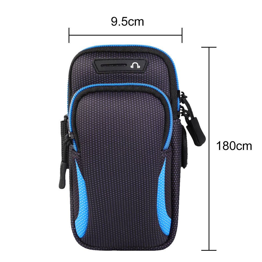 Waterproof Armband Sport Phone Case For Running Arm Phone Holder Sports Mobile Bag Hand Running Fitness Pouch Under 7.2 inch