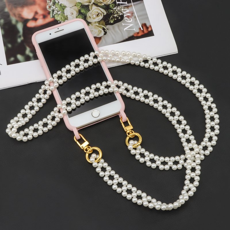 2023 mobile phone chain silicone case for phone Neck Strap