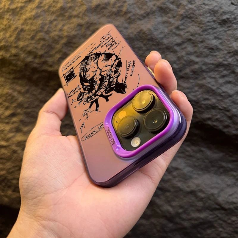 Creative Cardiovascular Model Heart Medical Phone Case For IPhone 15 Pro Max 11 12 13 14 15 Pro XS XR 7 8 Plus Anti-drop Cover