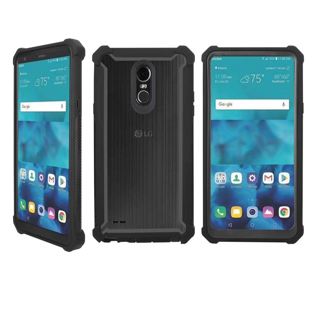 3 In 1 Air Bag Shockproof Armor Mobile Cell Phone Case For Lg Stylo 5 K53 K52 K62 Q52 Q62