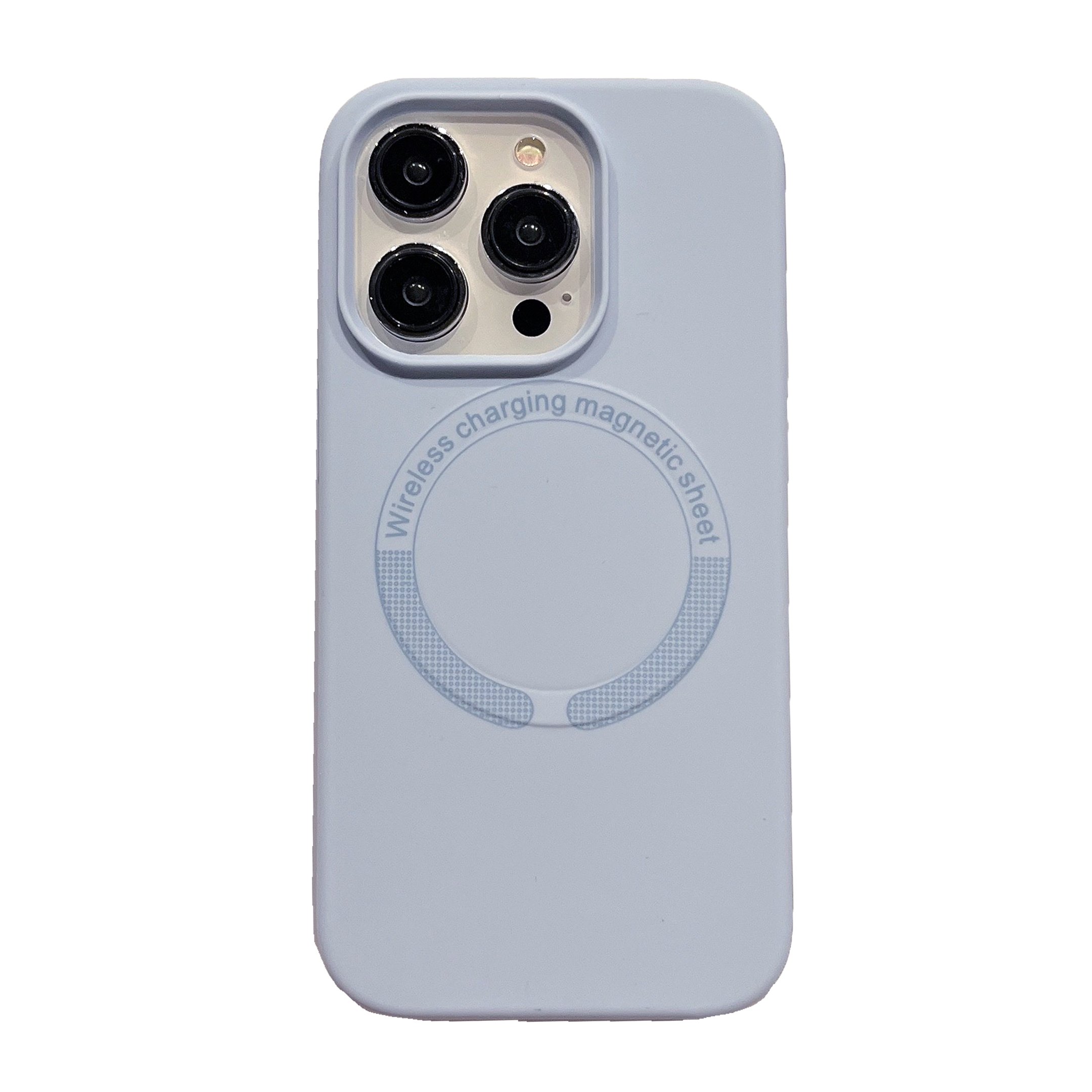 2023 Hot Sale Wireless Charging Magnetic Cover Soft Liquid Silicone Mobile Phone Case for iPhone 13 14 Pro Max Boxed Packaging