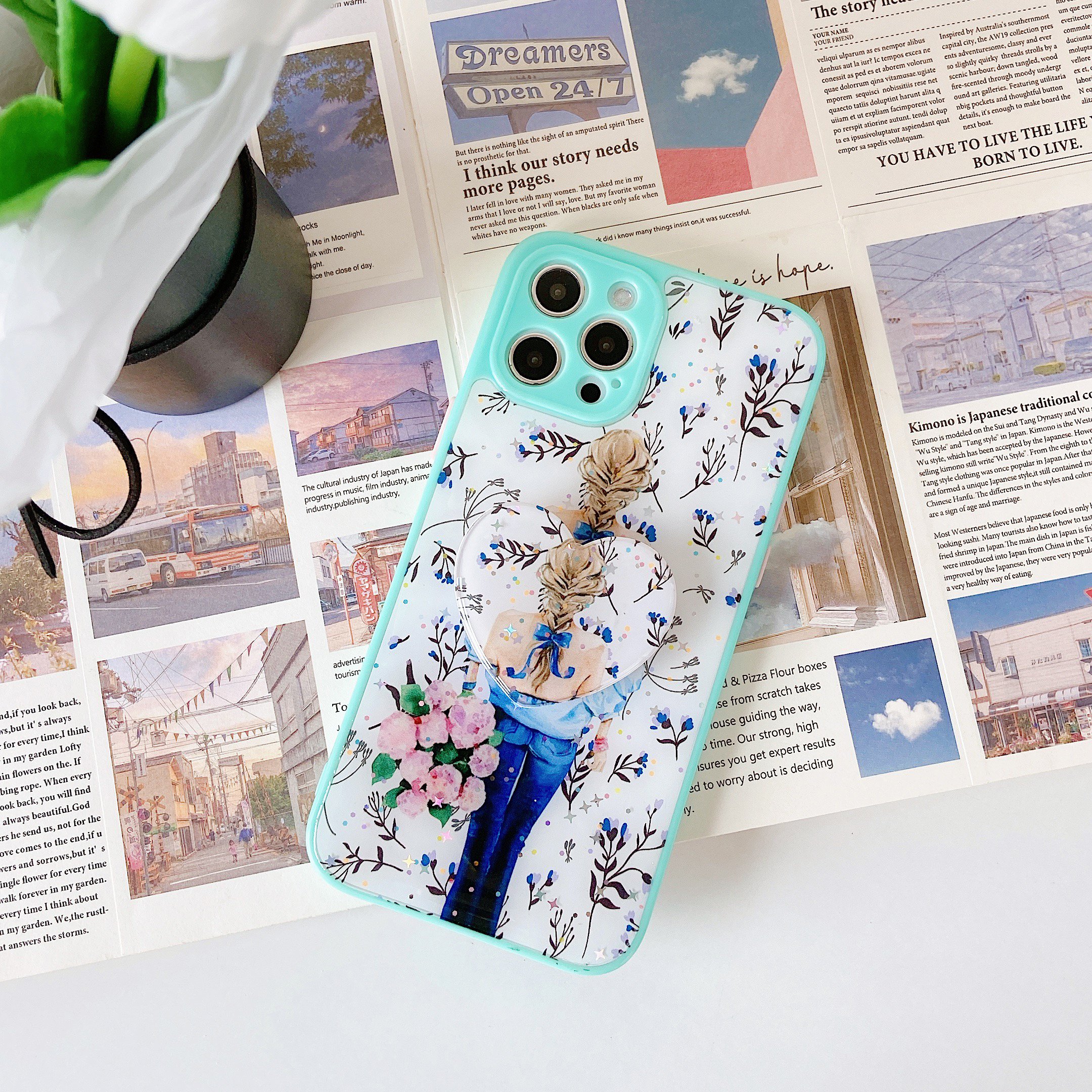 Luxury Shockproof Wireless Phone Case for iPhone 13 Pro Max New Fashion Realme Model Free Sample XS Max XR Quality Included